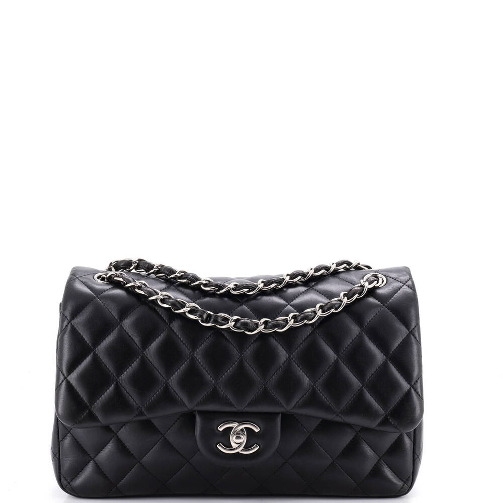 Chanel Jumbo Classic Double Flap Bag Quilted Lambskin